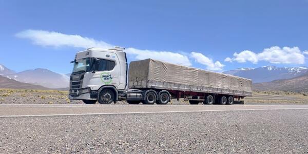 Camión Semi Remolque 35 Tn — transporte residuos minería Puna NOA Smart Waste
